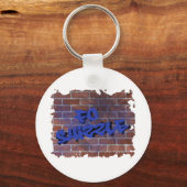 Porte-clés pour la conception de graffitis shizzle (Recto)