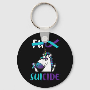 Porte-clés Pour la Licorne de Sensibilisation à la Prévention
