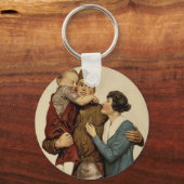 Porte-clés Pour la maison et le pays (Recto)