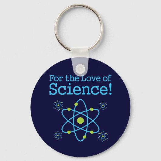 Porte-clés Pour L'Amour De La Science Atom (Recto)