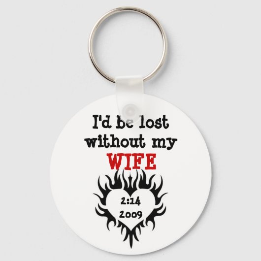 Porte-clés Pour le Hubby (Recto)