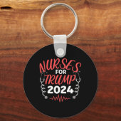 Porte-clés Pour l'élection Trump 2024 (Recto)