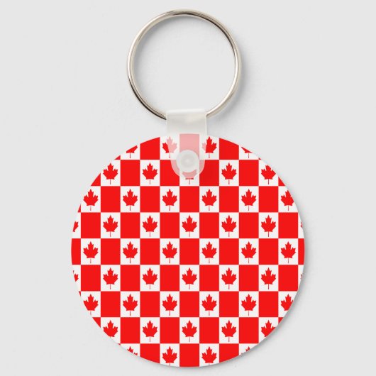 Porte-clés pour les amateurs de canada (Recto)