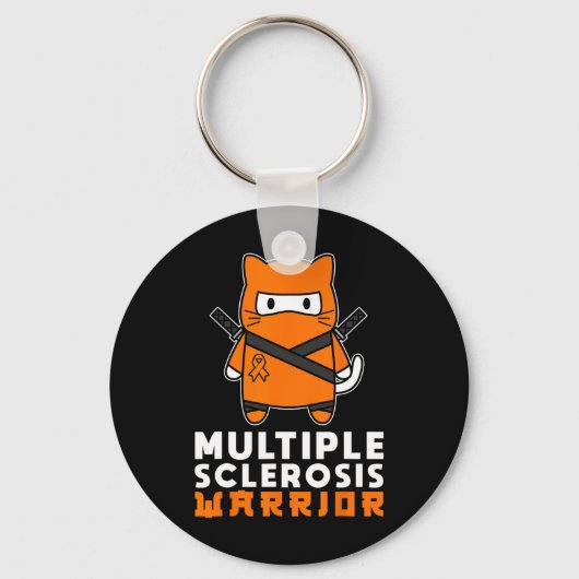 Porte-clés Pour Sclerosis Guerrier Ms Moth (Recto)