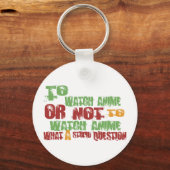 Porte-clés Pour surveiller Anime (Recto)