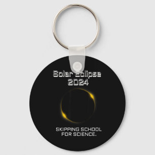 Porte-clés Pour T-Shirt Éclipse Solaire École buissonnière Sc