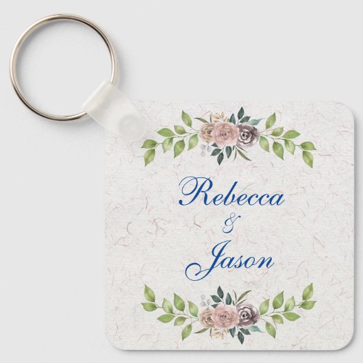 Porte-clés Pour toujours - Deux Coeurs - Un Amour (Recto)