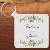 Porte-clés Pour toujours - Deux Coeurs - Un Amour (Recto)