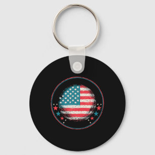 Porte-clés Pour Trump 2024, Drapeau américain1