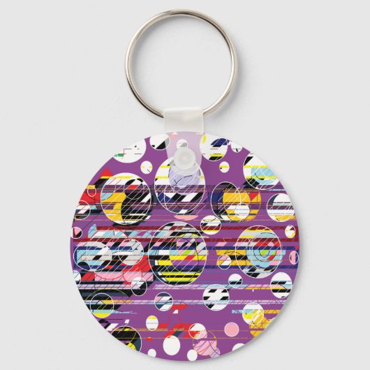 Porte-clés Pourpre de partie (Recto)