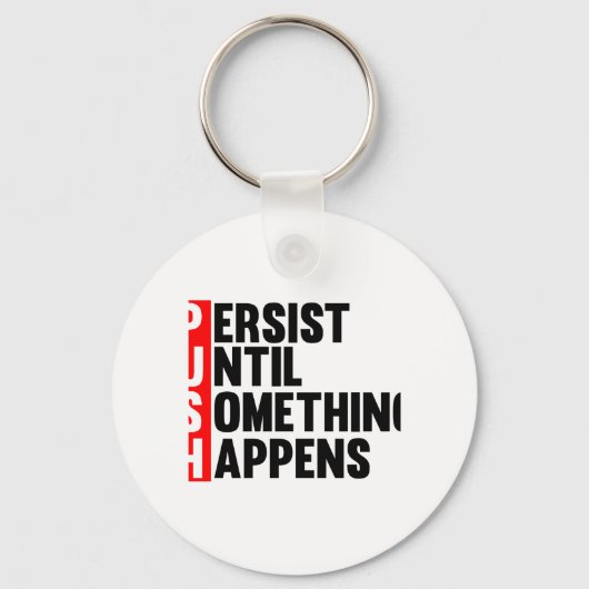 PORTE-CLÉS POUSSER (Recto)