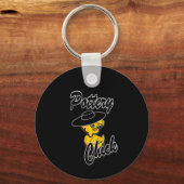 Porte-clés Poussette de poterie #4 (Recto)