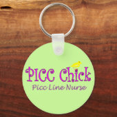 Porte-clés Poussette PICC (PICC LINE Insertion NurseGifts) (Recto)
