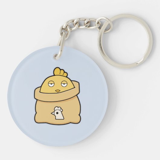 Porte-clés Poussette, sac complet (Dos)