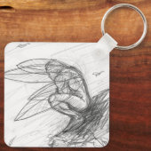 Porte-clés Poussière de Pixie dans le Vent (Verso)