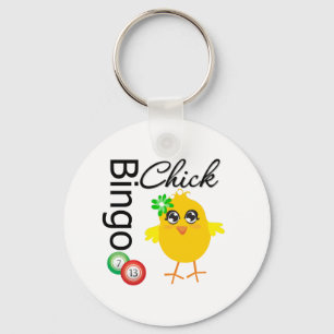 Porte-clés Poussin de bingo-test