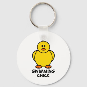 Porte-clés Poussin de natation