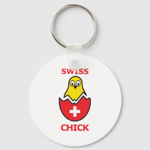 Porte-clés Poussin suisse