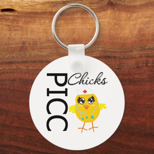 Porte-clés Poussins PICC (Recto)