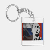 Porte-clés Poutine avec le drapeau russe (Devant gauche)