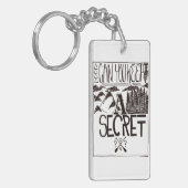 Porte-clés Pouvez vous garder un secret (Devant gauche)