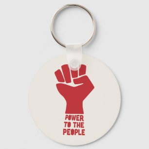 Porte-clés Pouvoir au peuple