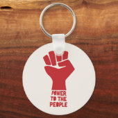 Porte-clés Pouvoir au peuple (Recto)
