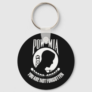 Porte-clés POW*MIA Vous N'Êtes Pas Oublié- Porte - clé