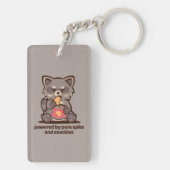 Porte-clés Powered by Pure Spite and Snackies (Dos)