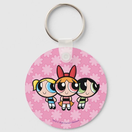 Porte-clés Powerpuff Girls : Sucre, épices et tout Nice (Recto)