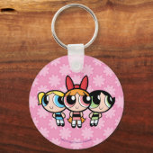 Porte-clés Powerpuff Girls : Sucre, épices et tout Nice (Recto)