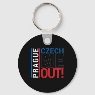 Porte-clés Prague Chemise Amour Tchèque Me Out République Tch