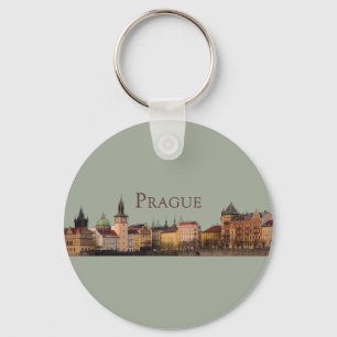 Porte-clés Prague : Skyline de la vieille ville