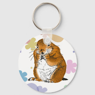 Porte-clés prairie dog which stands