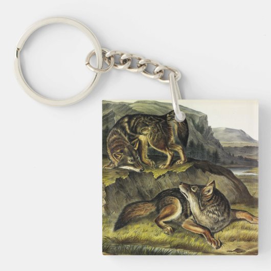 Porte-clés Prairie Wolf (Devant)