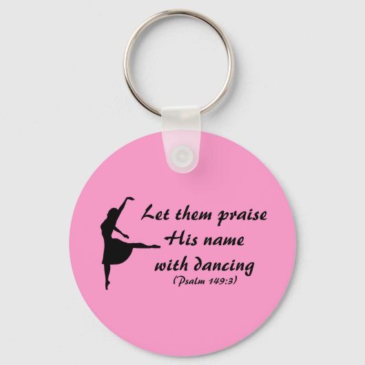Porte-clés Praise Him with Dancing Keychain (Recto)