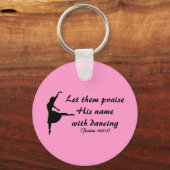 Porte-clés Praise Him with Dancing Keychain (Recto)