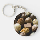 Porte-clés Pralines délicieuses de chocolat (Devant)