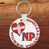 PORTE-CLÉS PRATICIEN DE LOGO CIRCULAIRE NP (Recto)