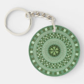 Porte-clés Pratique cible Mandala (Devant)