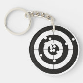 Porte-clés Pratique en matière de cible (Devant)