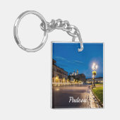 Porte-clés Prato della Valle la nuit à Padova, Italie (Devant gauche)