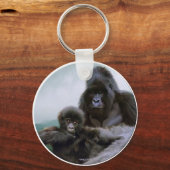 Porte-clés PRÉCIEUX ~ Mtn Gorilla Chaîne clé (Recto)