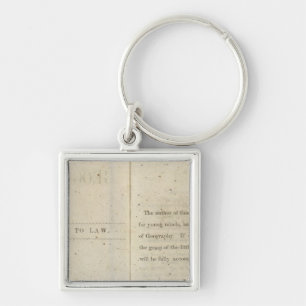 Porte-clés Préface Lecteur géographique pour enfants Dixie