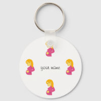Pregnant Emoji Maman et '' Votre nom ici "