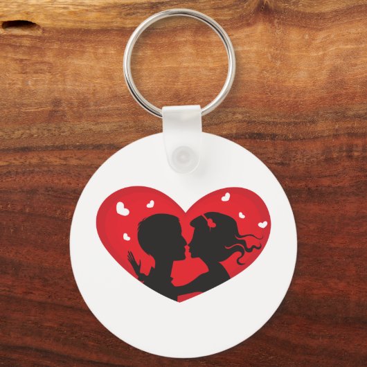 Porte-clés Premier baiser (Recto)