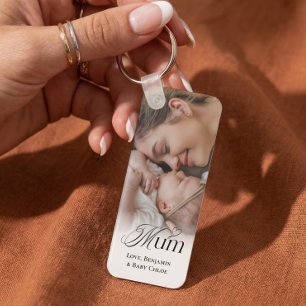 Porte-clés Premier Cadeau de Fête des Mères Élégant Souvenir