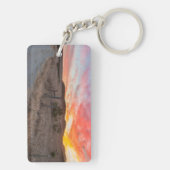 Porte-clés Premier coucher du soleil du jour (Dos)