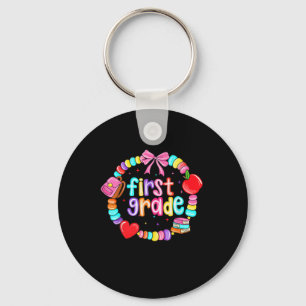 Porte-clés Premier Jour De Bracelet D'amitié De 1re Année Ret