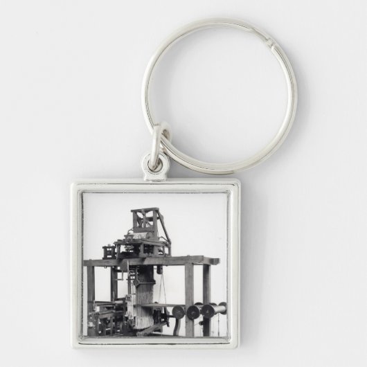 Porte-clés Premier métier à tisser entièrement automatisé (Devant)